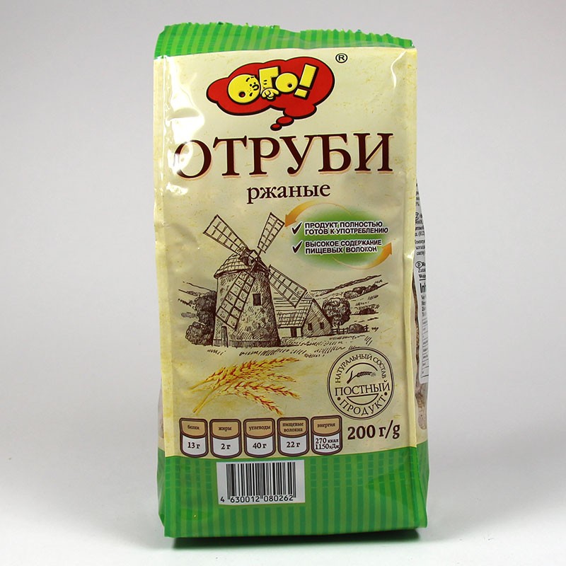 Ржаные отруби с супом